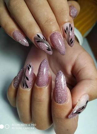 Нюдовый светоотражающий лак, гель лак flash, disco гель лак