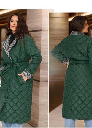 Женская куртка пальто плюссайз от 46 до 683 фото