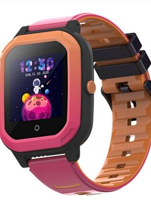 Дитячий розумний gps годинник wonlex kt20 red з відеодзвінком (sbwkt20r)