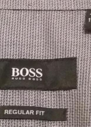Рубашка hugo boss finest italian fabric. оригинал