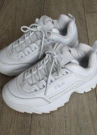 Fila disruptor ii premium (35) шкіряні кросівки жіночі