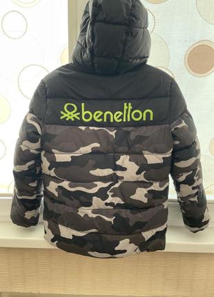 Куртка на хлопчика benetton