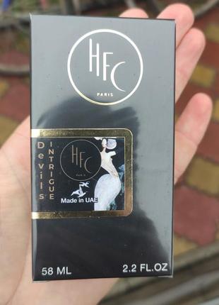 Тестер в стиле haute fragrance company hfc devil's intrigue 58мл (хфс девілс інтигу