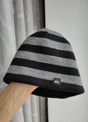 Шапка бини quiksilver двустороння шапка вінтажна quiksilver beanie  ripcurl billabong