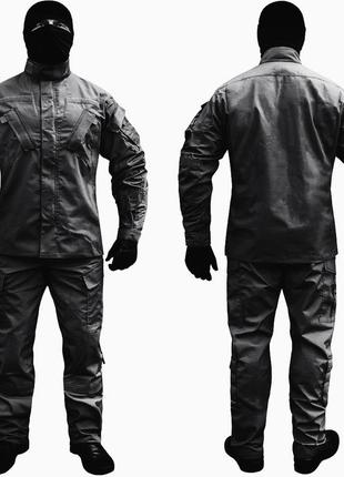 Тактический костюм форма комбат рs44-46 непромокаемая ткань охрана1 фото