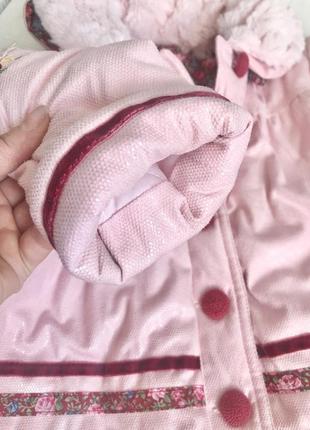 Пальто плащ детский осень весна wojcik baby для девочки 869 фото