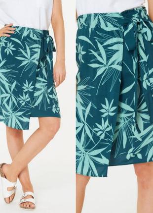 Юбка в тропический принт bonmarche