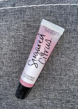 Блеск для губ sugared citrus из серии flavor gloss от victoria’s secret