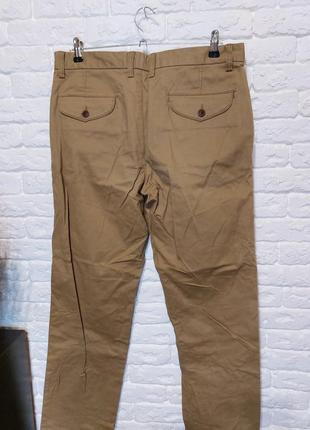 Фірмові котонові стрейчеві штани штани 32 р.3 фото