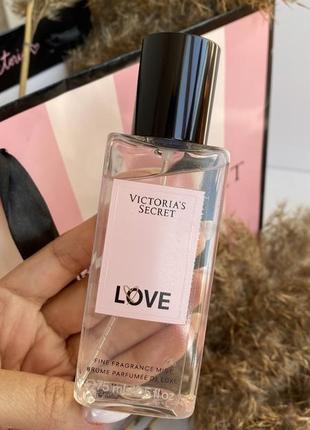 Парфумований спрей для тіла victoria's secret love 75 мл2 фото