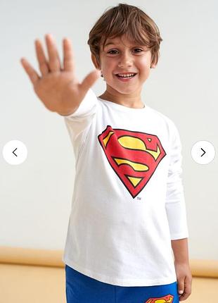 Лонгслів. реглан superman. польща