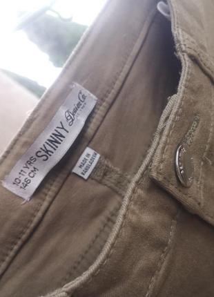 Зауженные брюки на 10-11 лет 146 см скинни брюки джинсы деним denim co skinny2 фото