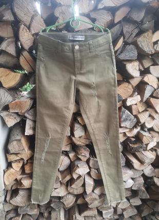 Завужені брюки на 10-11 років 146 см скіні штани джинси денім denim co skinny