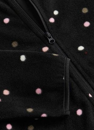 Фліска флісова кофта для дівчинки h&m 4
