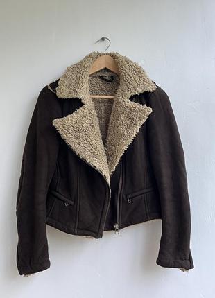 Дубленка zara
