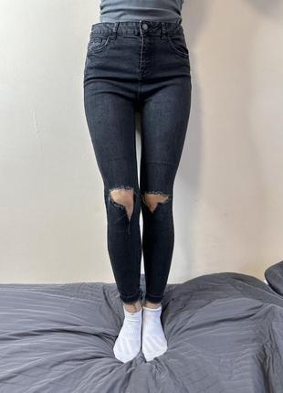 Джинсы, скошенные джинс, штаны, леггинсы от new look