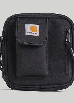 Мессенджер carhartt wip черный | сумка через плечо кархарт барсетка (bon)