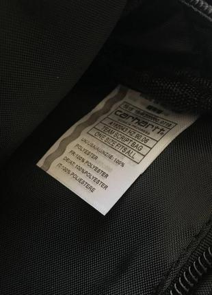 Месенджер carhartt wip чорний сумка через плече кархарт барсетка (bon)3 фото