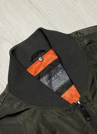 Мужской бомбер, куртка primark, размер m4 фото
