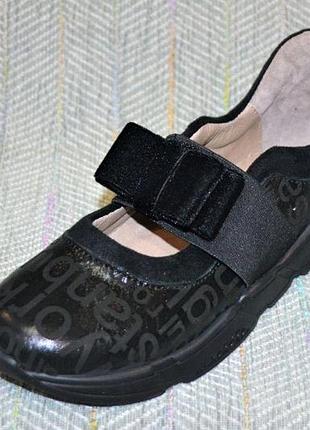 Детские туфли для девочек, belali (код 0615) размеры: 33-36