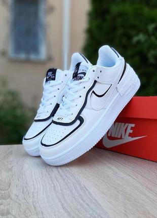 nike air force 1 shadow 1500 136753999 Nike Air Force One Customised Trainers Black UK 3 EU 36 22.5cm BNIB