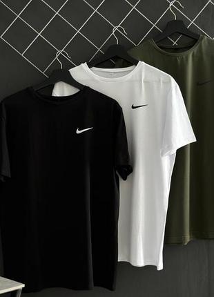 Мужской спортивный костюм nike 6в1 худи + штаны + шорты + футболка + панамка + носки найк хаки (bon)3 фото