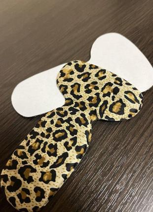 Накладки вкладиші для взуття від натирання п'ят heel pad leopard4 фото