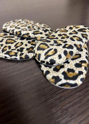 Накладки вкладиші для взуття від натирання п'ят heel pad leopard5 фото