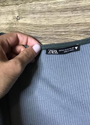 Платье в рубчик zara2 фото