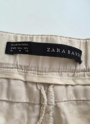 Кружевные шорты zara высокая посадка с кружевом зара s/m mango hm guess8 фото