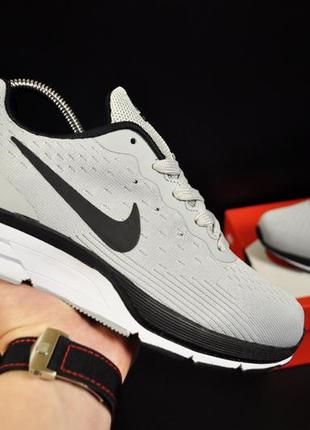 Кросівки nike air zoom winflog арт 20741 (чоловічі, сірі, найк)