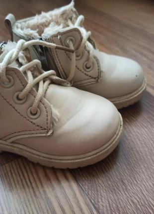 Демисезонные ботинки для девочки, еврозима или холодная осень2 фото