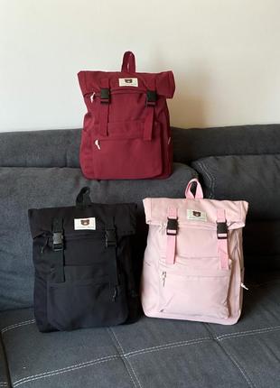 Рюкзак тканый детский розовый5 фото