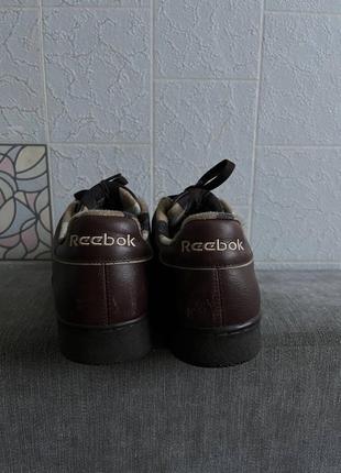 Кожаные кроссовки reebok2 фото