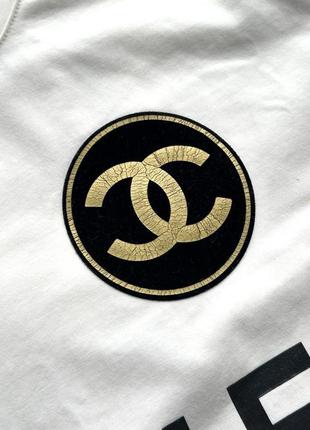 Футболка nike x chanel coco мужская4 фото