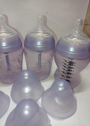 Бутылочка для кормления ребенка томми типпи антиколик 260 млг tommee tippee anticolic4 фото