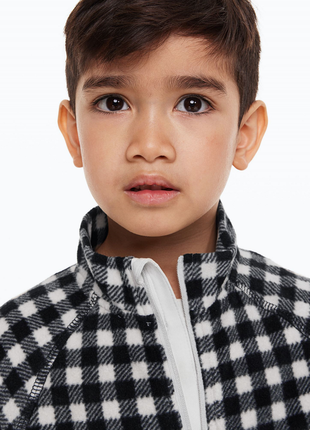 Флисовая кофта с карманами для мальчика h&m.3 фото
