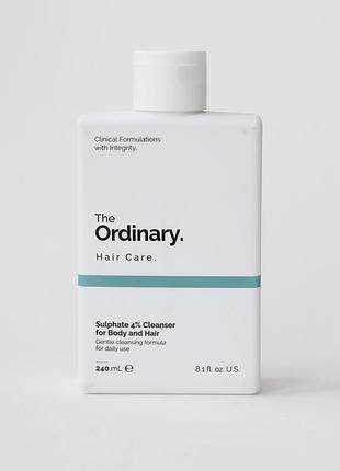 The ordinary sulfate 4% cleanser for body + hair