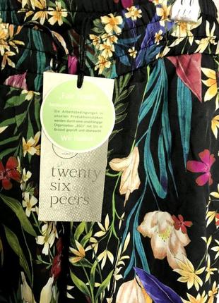 Twenty six peers новые брюки люксовые принт цветочный6 фото