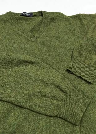 ✅вовняний пуловер/ідеальний/green tree5 фото