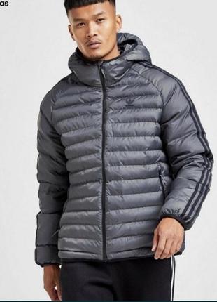 Пуховик adidas padded jacket оригинал!2 фото