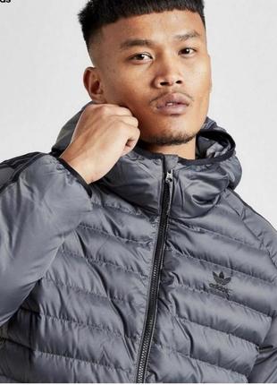 Пуховик adidas padded jacket оригинал!3 фото