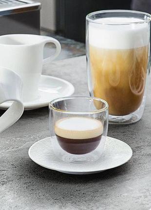 Villeroy & boch (11-7243-8095) artesano barista стеклянный стакан с двойными стенками, 2 шт новые!!!2 фото