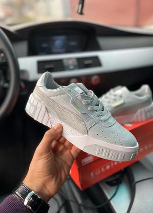 Жіночі кросівки puma cali grey пума