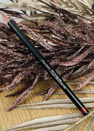 Оригінал shiseido microliner ink тонка підводка олівець для очей 10 burgundy оригинал карандаш для глаз