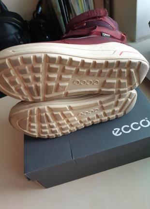 Фирменные зимние ботинки ecco р-р 35(22.5см)оригинал.распродажа!!!5 фото