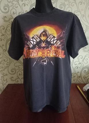 Hammerfall футболка. металл мерч