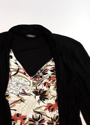 Фирменная трикотажная блуза блузка3 фото