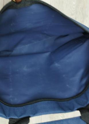 Сумка чохол для ноутбука синя текстильна сумка для ноутбука5 фото