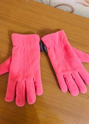 Теплі флісові рукавиці, перчатки